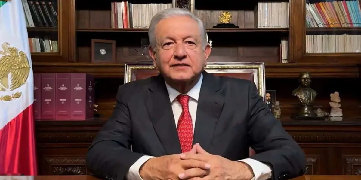 Andrés Manuel López Obrador felicita a Claudia Sheinbaum tras dar los resultados el INE.