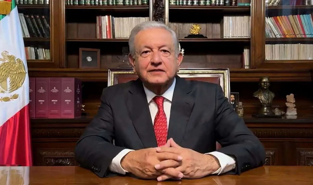 Andrés Manuel López Obrador felicita a Claudia Sheinbaum tras dar los resultados el INE.