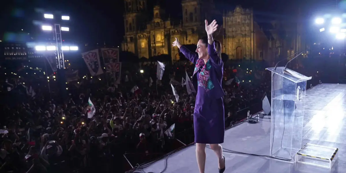 Claudia Sheinbaum se perfila como la ganadora de las elecciones de México 2024. Foto: Cortesía