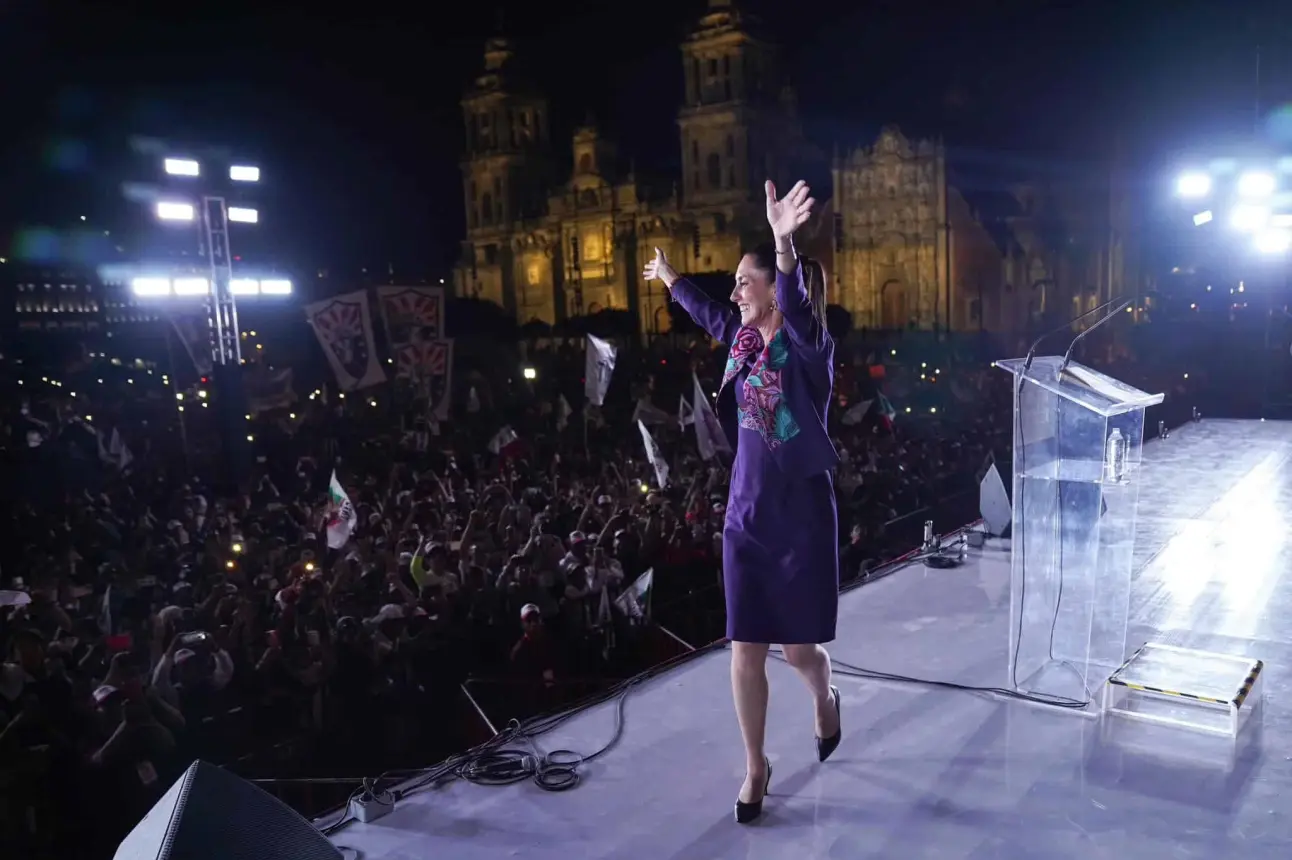 Claudia Sheinbaum se perfila como la ganadora de las elecciones de México 2024. Foto: Cortesía