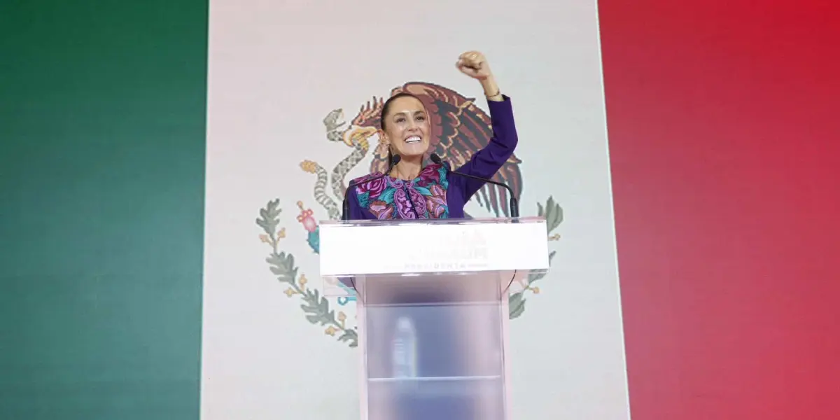 Claudia Sheinbaum, candidata de Morena, estaría ganando las votaciones en México, según el PREP. Foto: Cortesía