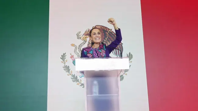 Claudia Sheinbaum, candidata de Morena, estaría ganando las votaciones en México, según el PREP. Foto: Cortesía