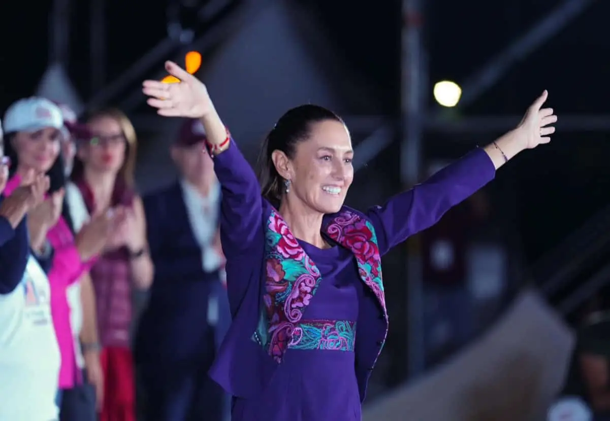 Claudia Sheinbaum será la primera presidenta de México en la historia.
