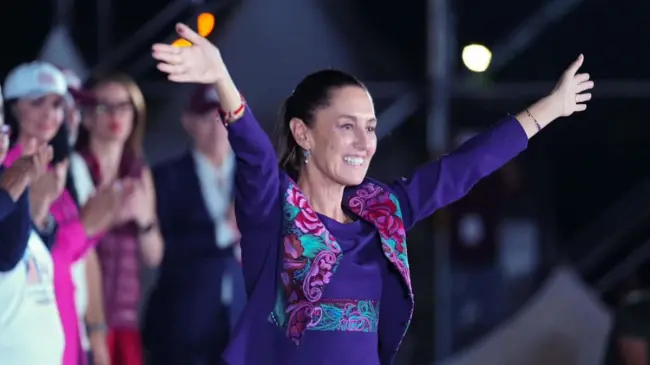 Claudia Sheinbaum será la primera presidenta de México en la historia.