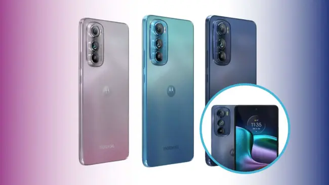El smartphone Motorola Moto Edge 30 incluye 8 GB de memoria RAM. Foto: Cortesía