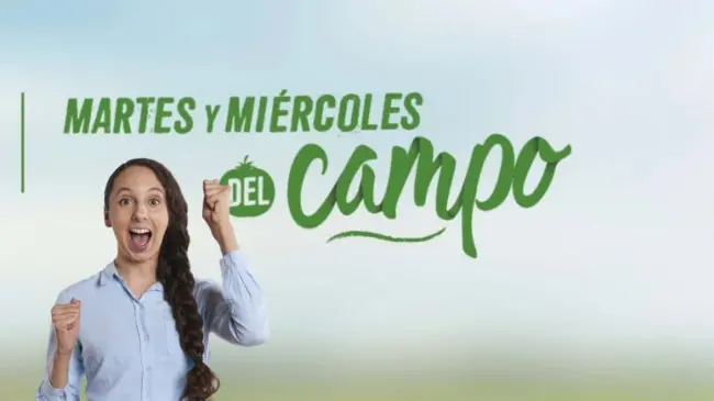 No te pierdas las ofertas del Martes y Miércoles del Campo en Soriana.