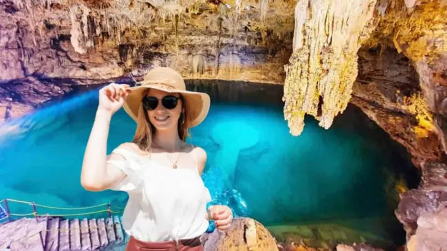 Déjate maravillar por los cenotes de Suytun en Yucatán.