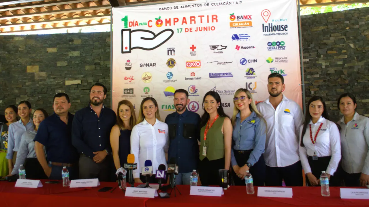 El Banco de Alimentos de Culiacán lanza la colecta “Un día para compartir”, para apoyar a familias necesitadas. ¡Participa en la colecta de frijol este 17 de junio!