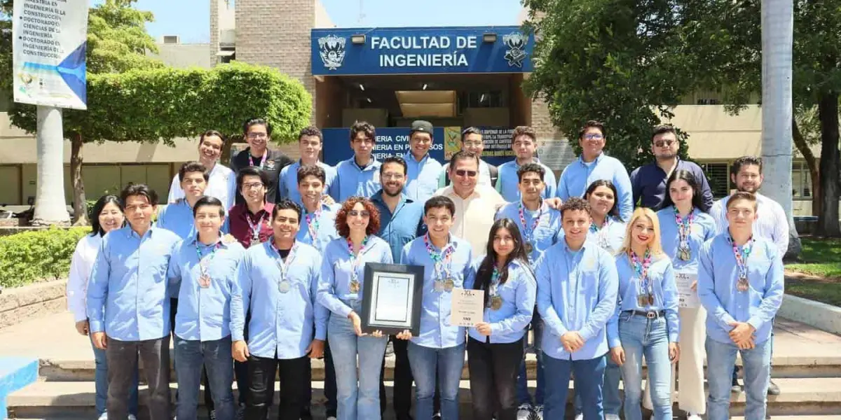 UAS gana primer lugar en Olimpiada de Ingeniería Civil.