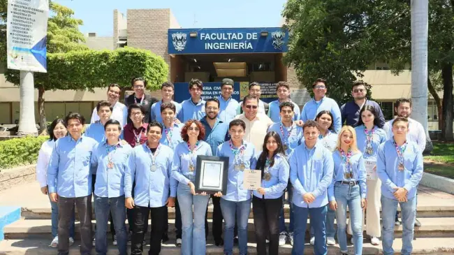 UAS gana primer lugar en Olimpiada de Ingeniería Civil.