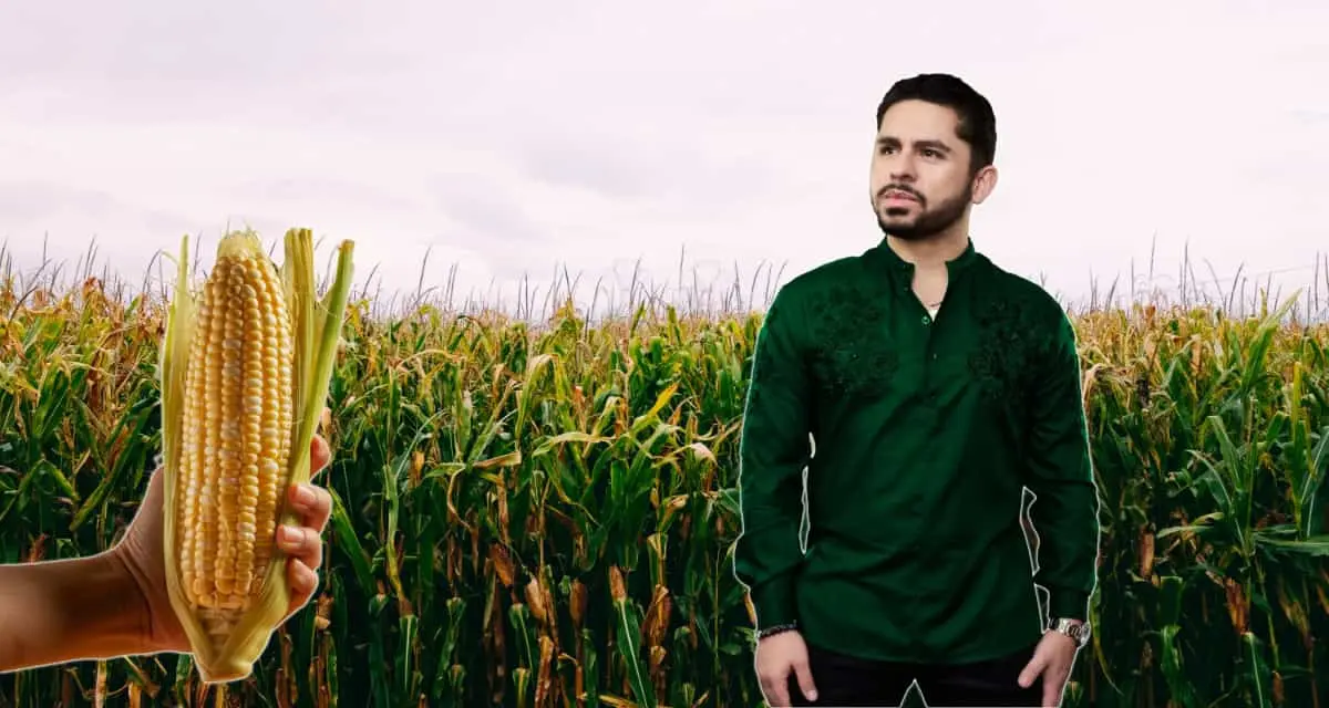 Larry Hernández en Expo Feria del Maíz Valle de San Lorenzo.