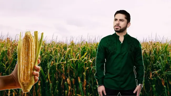 Larry Hernández en Expo Feria del Maíz Valle de San Lorenzo.