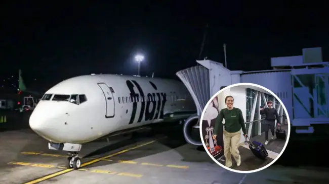 Primer vuelo de Vancouver a Guadalajara. Foto: Cortesía