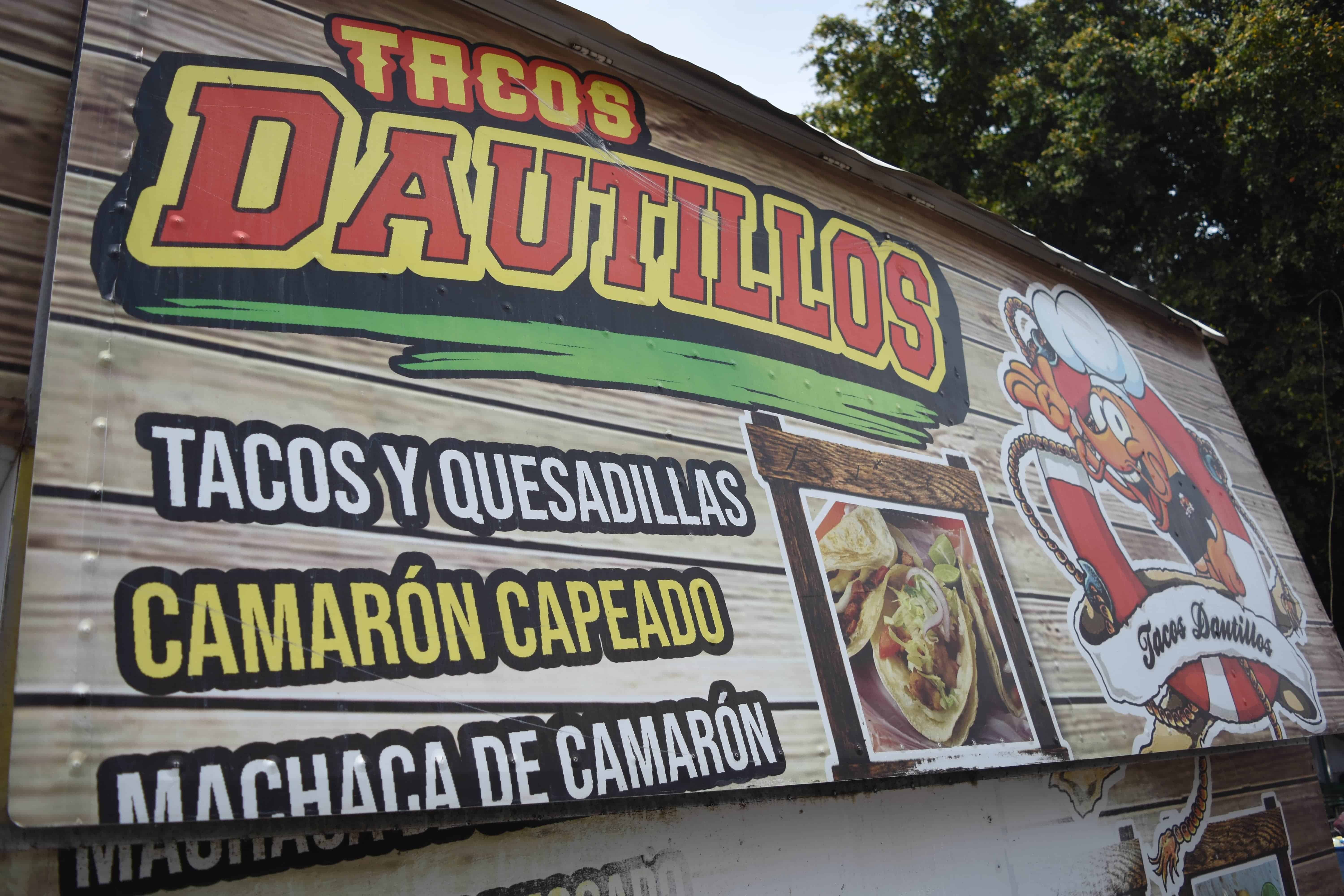 Los tacos de Dautillos son una tradición en Navolato.