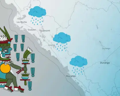 Tláloc se compadece de Sinaloa; hay pronóstico para lluvias a partir de mañana