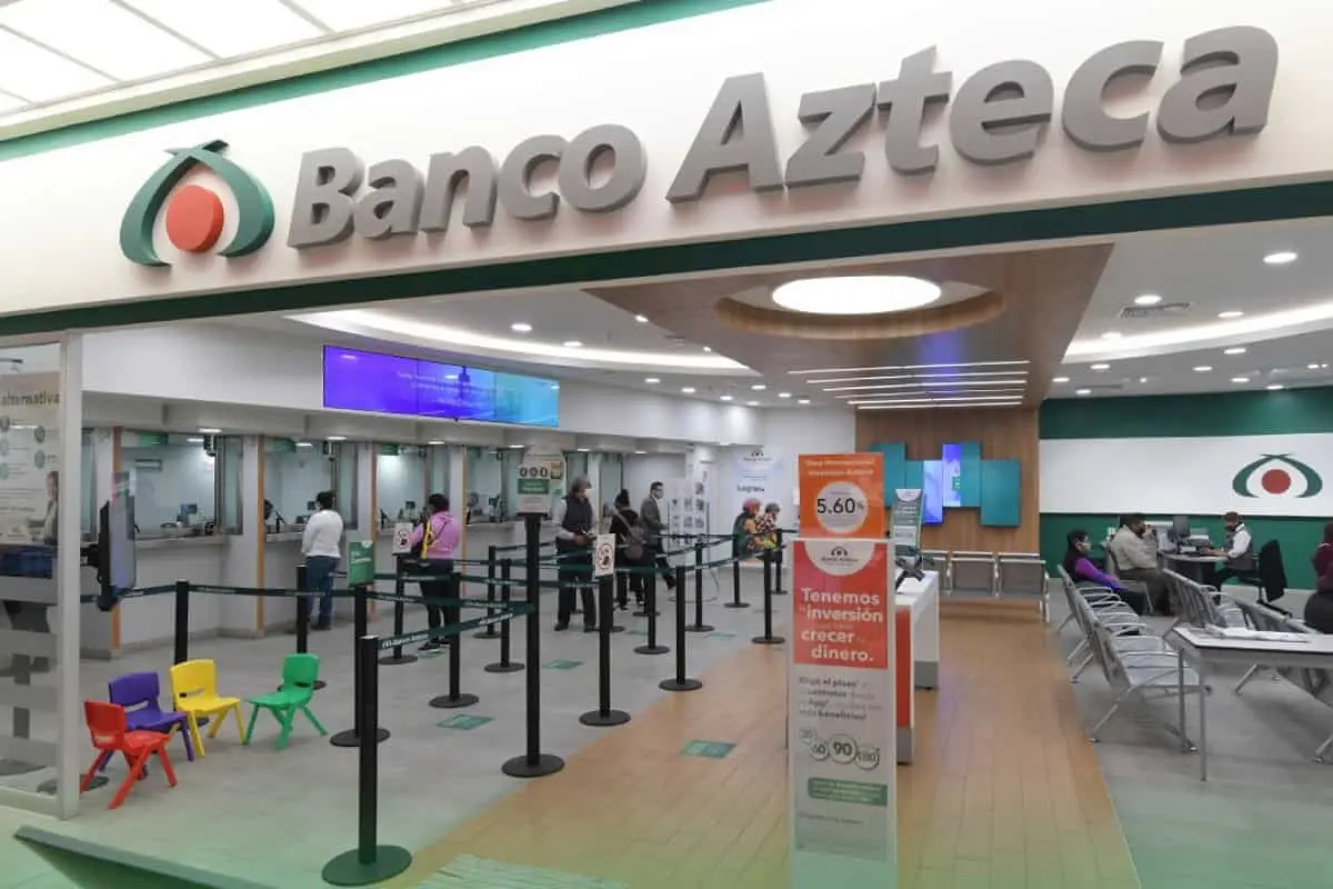 Banco Azteca cuenta con más de 1,900 sucursales en todo México. Foto: Cortesía