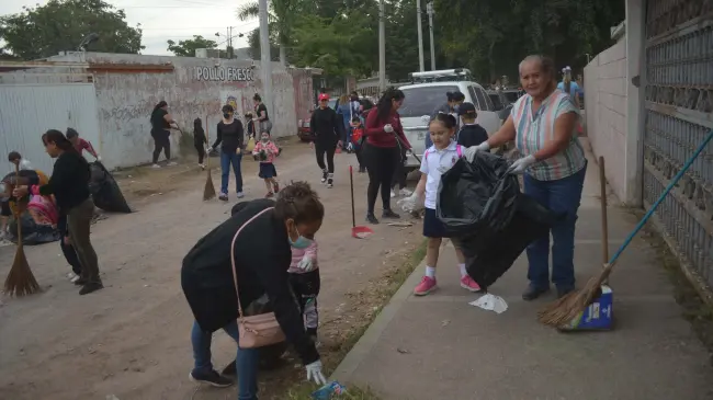 En el Jardín de Niños Jean Piaget de Culiacán, promueven acciones eco-amigables para proteger el medio ambiente. Foto: Juan Madrigal