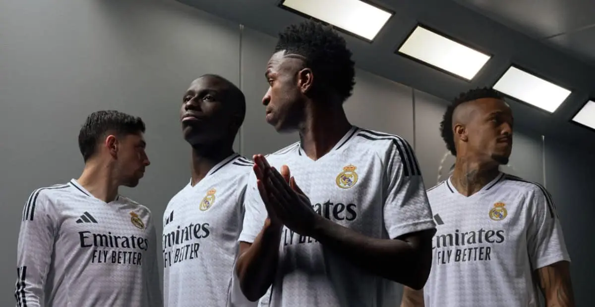 El jersey está fabricado con materiales reciclados | Imagen: @realmadrid