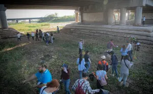 ¡Más acciones como esta! Realizan jornada de limpieza en el Río Culiacán