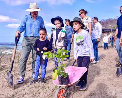 Siembran 350 árboles en el basurón de Mazatlán  para conmemoración del Día Mundial del Medio Ambiente