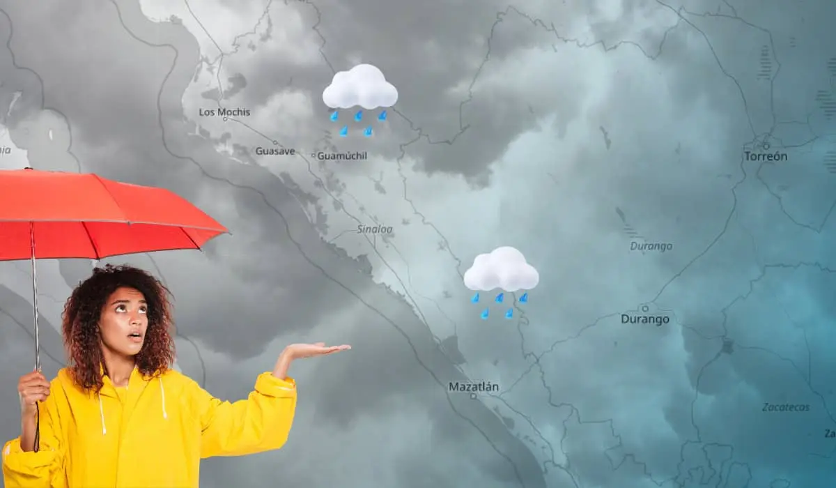 Clima. Siguen los pronósticos de lluvias para Sinaloa; pero el calor será excesivo.