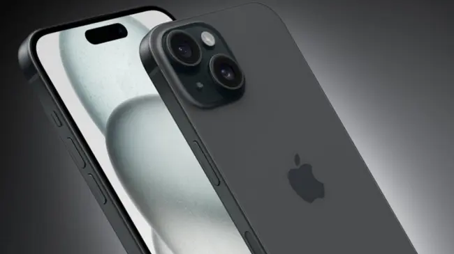 El iPhone 15 desborda elegancia con su diseño fabricado en aluminio. Foto: Apple