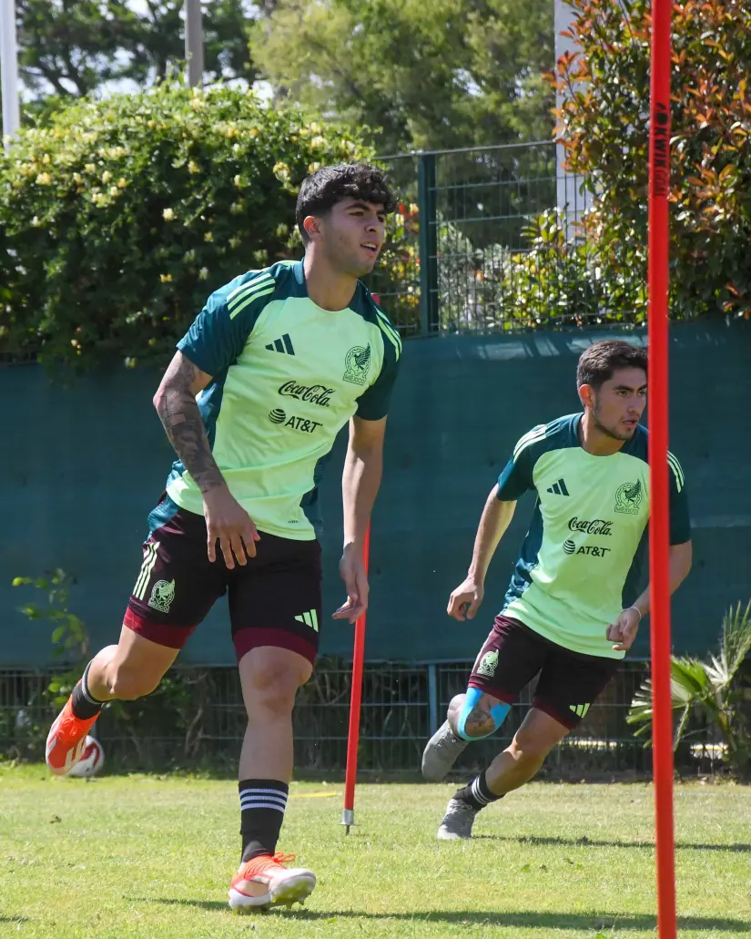 México se prepara para su próximo juego | Imagen: @miseleccionmx  