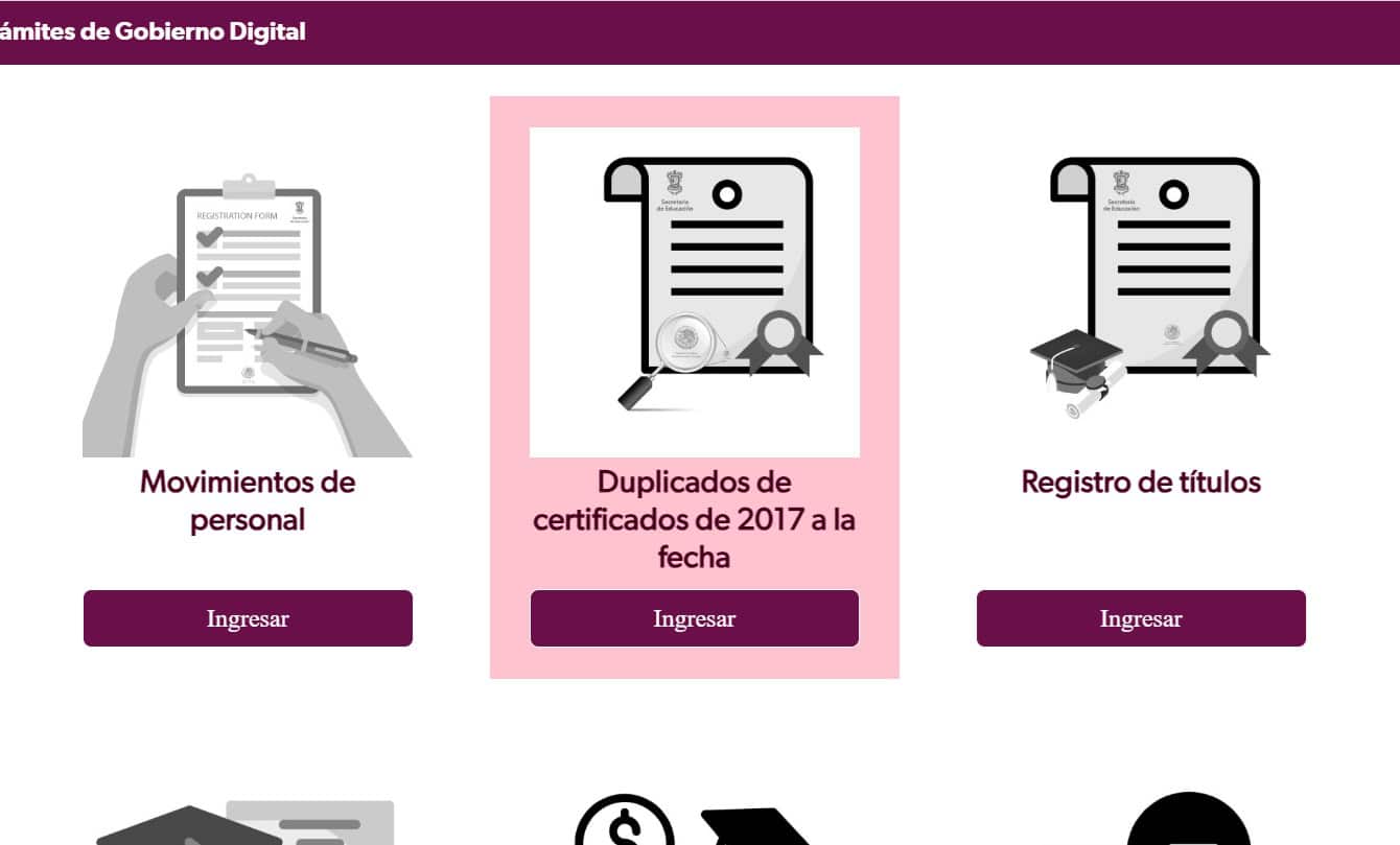 Duplicados certificados Michoacan