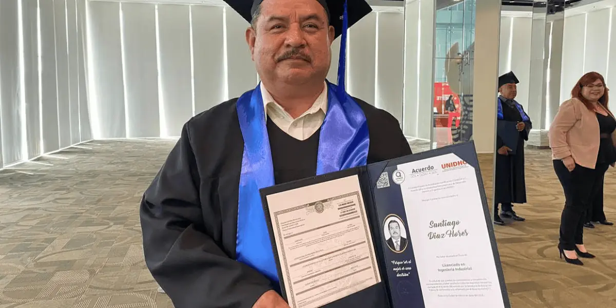 Santiago Díaz Flores trabajó durante 14 años en mantenimiento. Foto: Cortesía