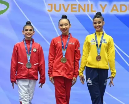 Gimnasia rítmica mexicana logra cuatro medallas en Panamericano