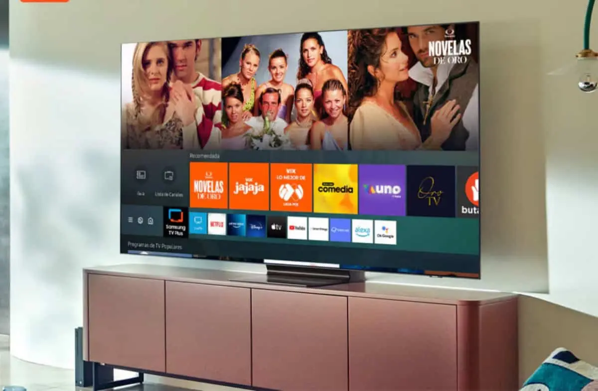 Disfruta de tus películas y series favoritas en la Smart TV Samsung. Foto: Cortesía