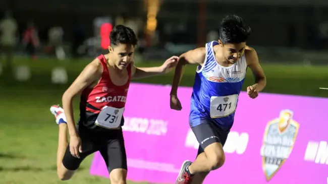 Zarek García le da a Oaxaca su primer oro en atletismo de Nacionales CONADE 2024