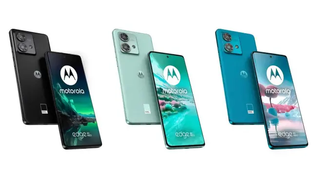 Smartphone Motorola Edge 40 Neo con rendimiento de pantalla de primer nivel. Foto: Cortesía