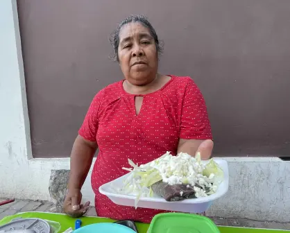 Con sus exquisitos platillos, Estela Cuevas trajo un pedacito de Oaxaca a Culiacán