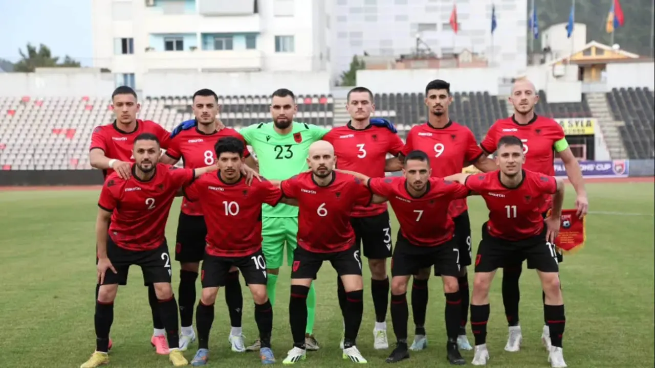 Albania debutará ante Italia | Imagen: @FSHForg