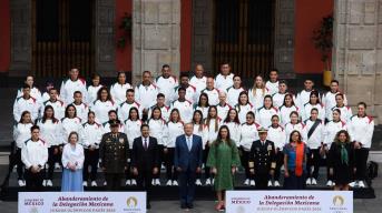 AMLO abandera delegación mexicana rumbo a Juegos Olímpicos París 2024