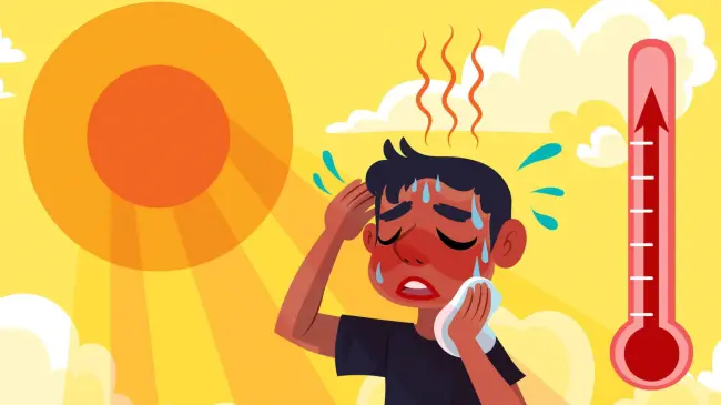 Clima en Sinaloa estará achicharrante; se presentarán temperaturas hasta los 47 grados. Ilustración https://www.freepik.es/.