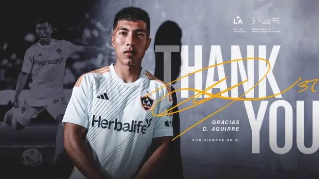 El mexicoamericano está listo para el nuevo reto en su carrera | Imagen: @LAGalaxy