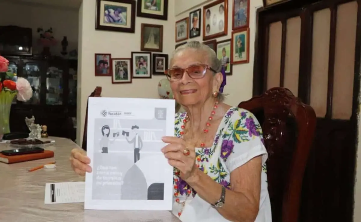 Doña Mary tuvo el sueño de estudiar desde su niñez. Foto: Especial
