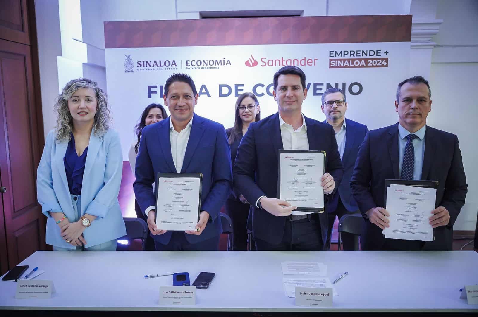  Santander impulsan a MiPyMEs sinaloenses con 5 mil becas de capacitación y beneficios preferenciales en créditos