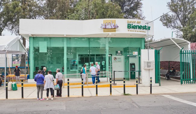 Instalaciones del Banco Bienestar.