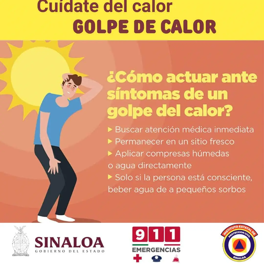 Evita un golpe de calor