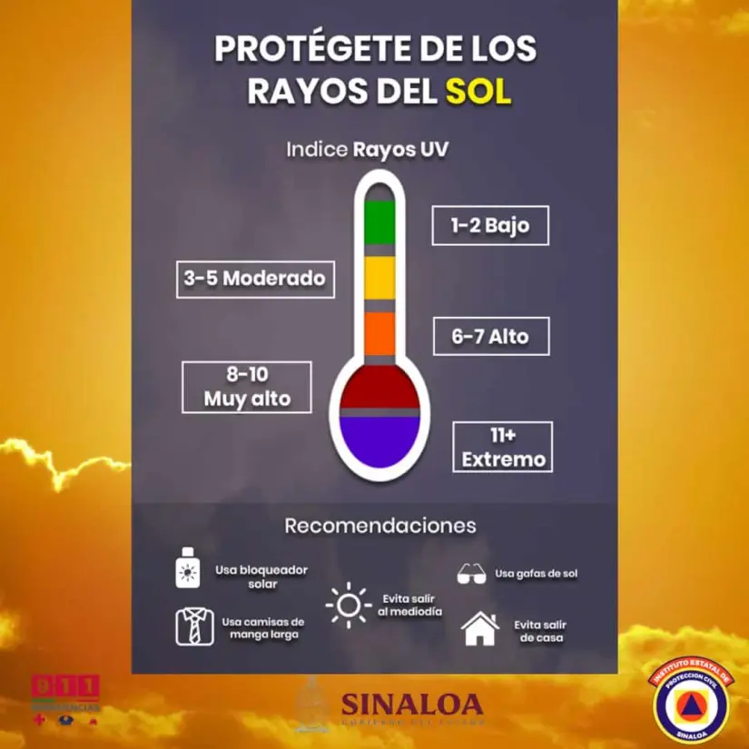  protegerte de los rayos del sol