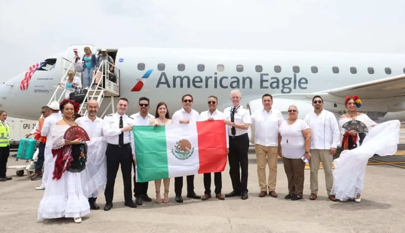 Veracruz y Dallas ahora más cerca con nuevo vuelo de American Airlines.