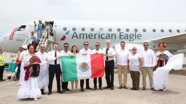 Veracruz y Dallas ahora más cerca con nuevo vuelo de American Airlines.