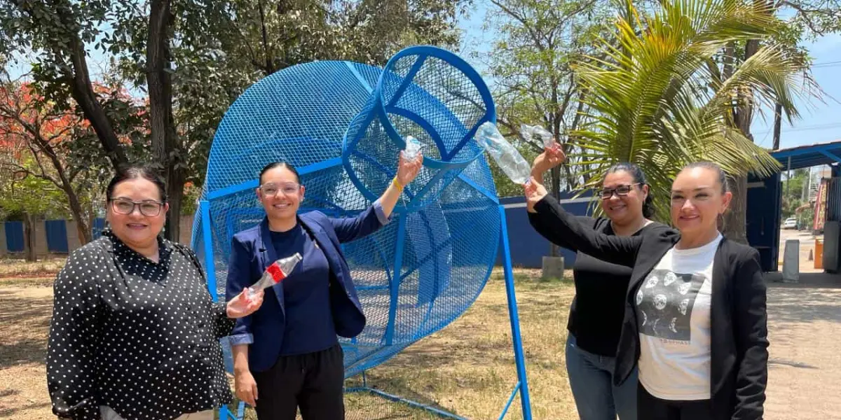 Ecología e Upsin se unen en la separación de residuos.