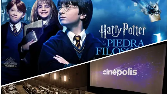 Cinépolis anunció el reestreno de Harry Potter en sus salas en México. Foto: Cortesía