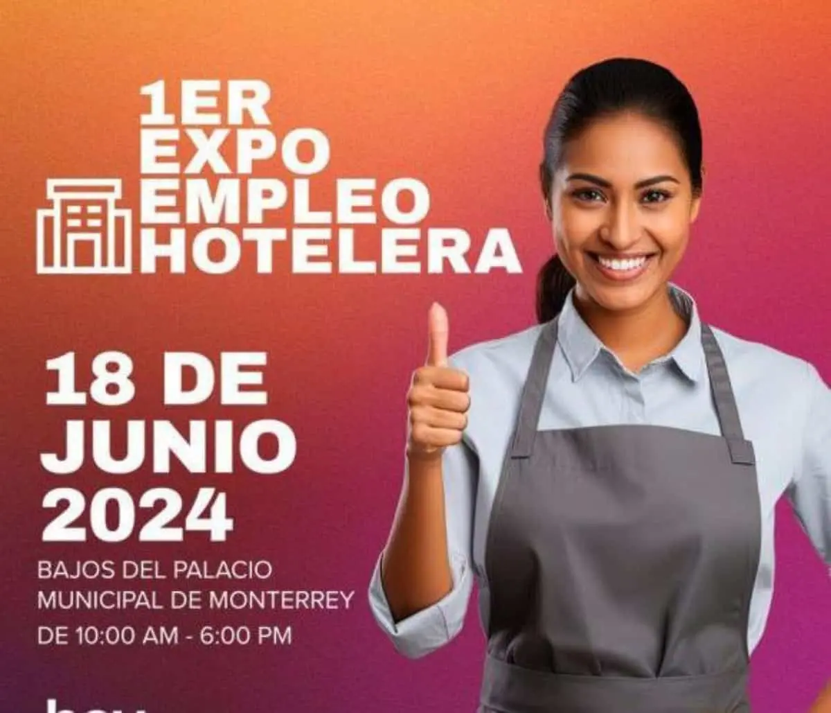 ¿Buscas empleo? Lanzan 500 vacantes para sector hotelero en Nuevo León