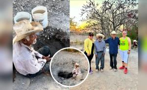 Adulto mayor buscaba agua en un río de Sinaloa y se topó con dos ángeles