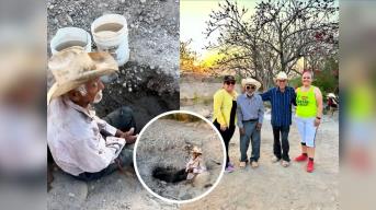 Adulto mayor buscaba agua en un río de Sinaloa y se topó con dos ángeles